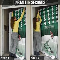 Golf Christmas Door Cover Driving Home Fooore Xmas - Wonder Print Shop