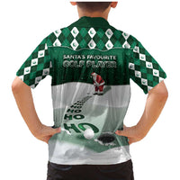 Golf Christmas Family Matching Mermaid Dress and Hawaiian Shirt Driving Home Fooore Xmas - Wonder Print Shop