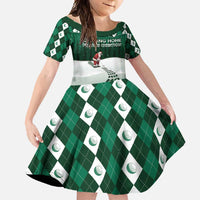 Golf Christmas Family Matching Mermaid Dress and Hawaiian Shirt Driving Home Fooore Xmas - Wonder Print Shop