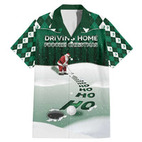Golf Christmas Family Matching Mermaid Dress and Hawaiian Shirt Driving Home Fooore Xmas - Wonder Print Shop