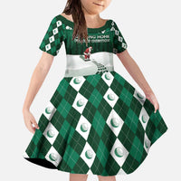 Golf Christmas Family Matching Off The Shoulder Long Sleeve Dress and Hawaiian Shirt Driving Home Fooore Xmas - Wonder Print Shop