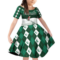 Golf Christmas Family Matching Off Shoulder Short Dress and Hawaiian Shirt Driving Home Fooore Xmas - Wonder Print Shop