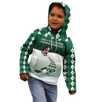 Golf Christmas Kid Hoodie Driving Home Fooore Xmas - Wonder Print Shop