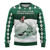 Golf Christmas Ugly Christmas Sweater Driving Home Fooore Xmas - Wonder Print Shop