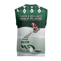 Golf Christmas Knitted V-Neck Vest Driving Home Fooore Xmas - Wonder Print Shop