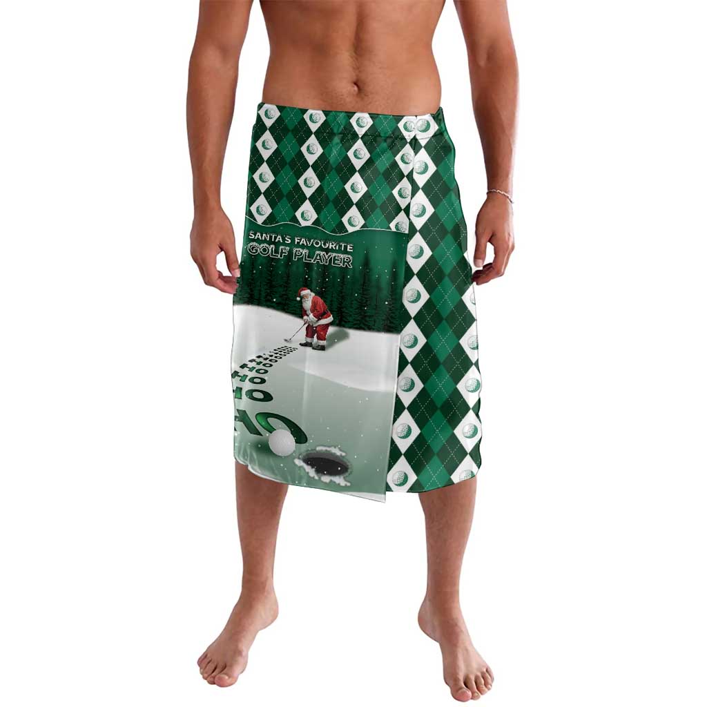 Golf Christmas Lavalava Driving Home Fooore Xmas - Wonder Print Shop