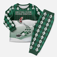 Golf Christmas Pajama Set Driving Home Fooore Xmas - Wonder Print Shop