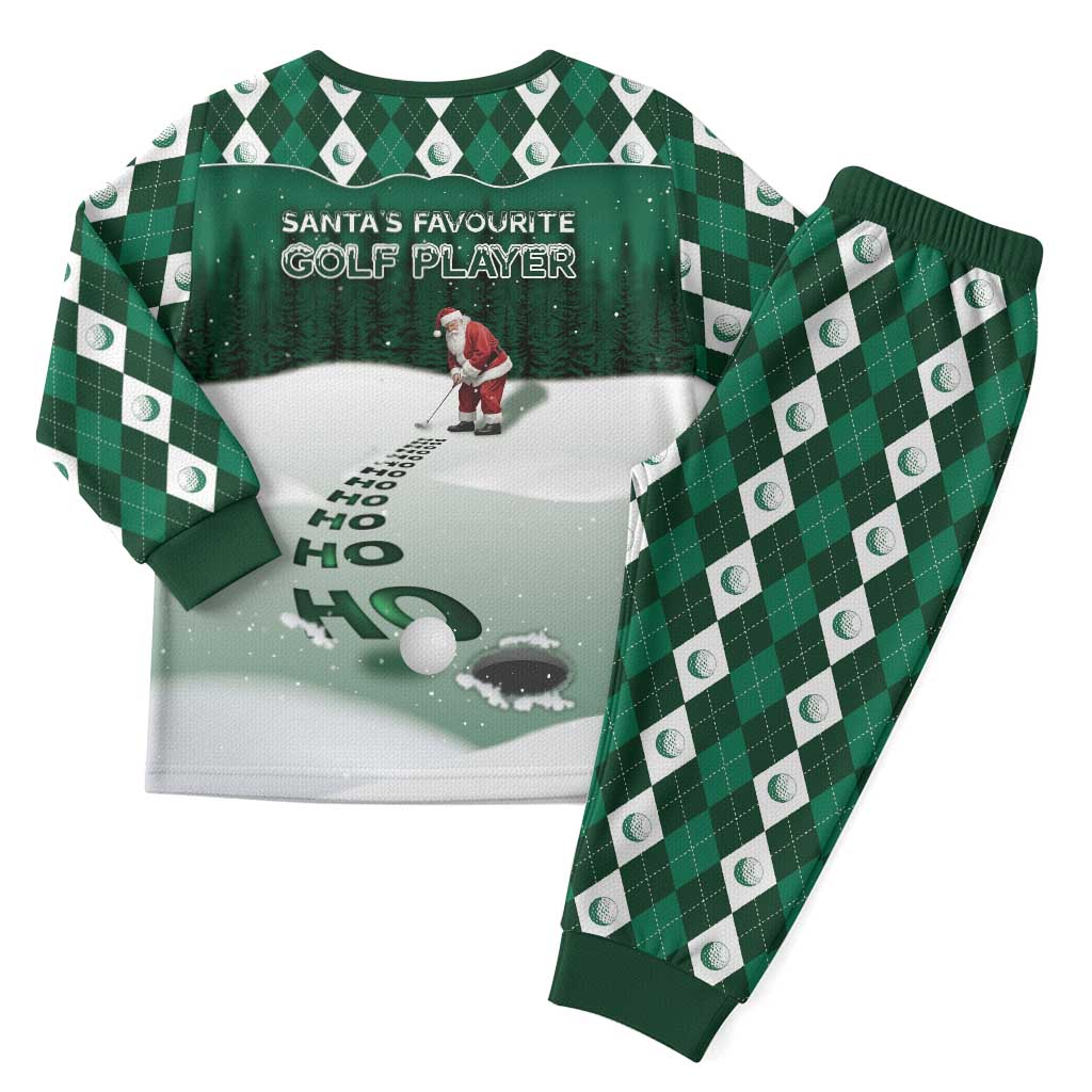 Golf Christmas Pajama Set Driving Home Fooore Xmas - Wonder Print Shop