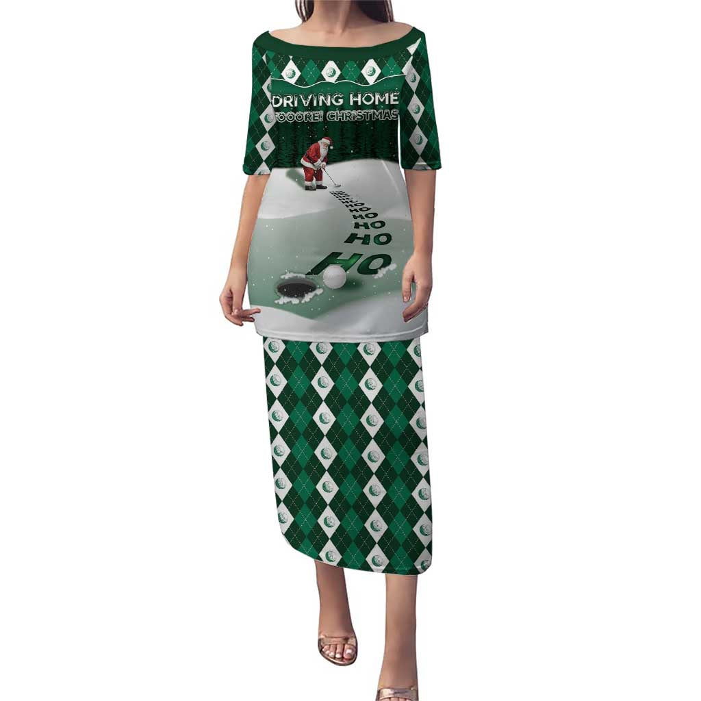 Golf Christmas Puletasi Driving Home Fooore Xmas - Wonder Print Shop