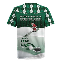Golf Christmas Rugby Jersey Driving Home Fooore Xmas - Wonder Print Shop