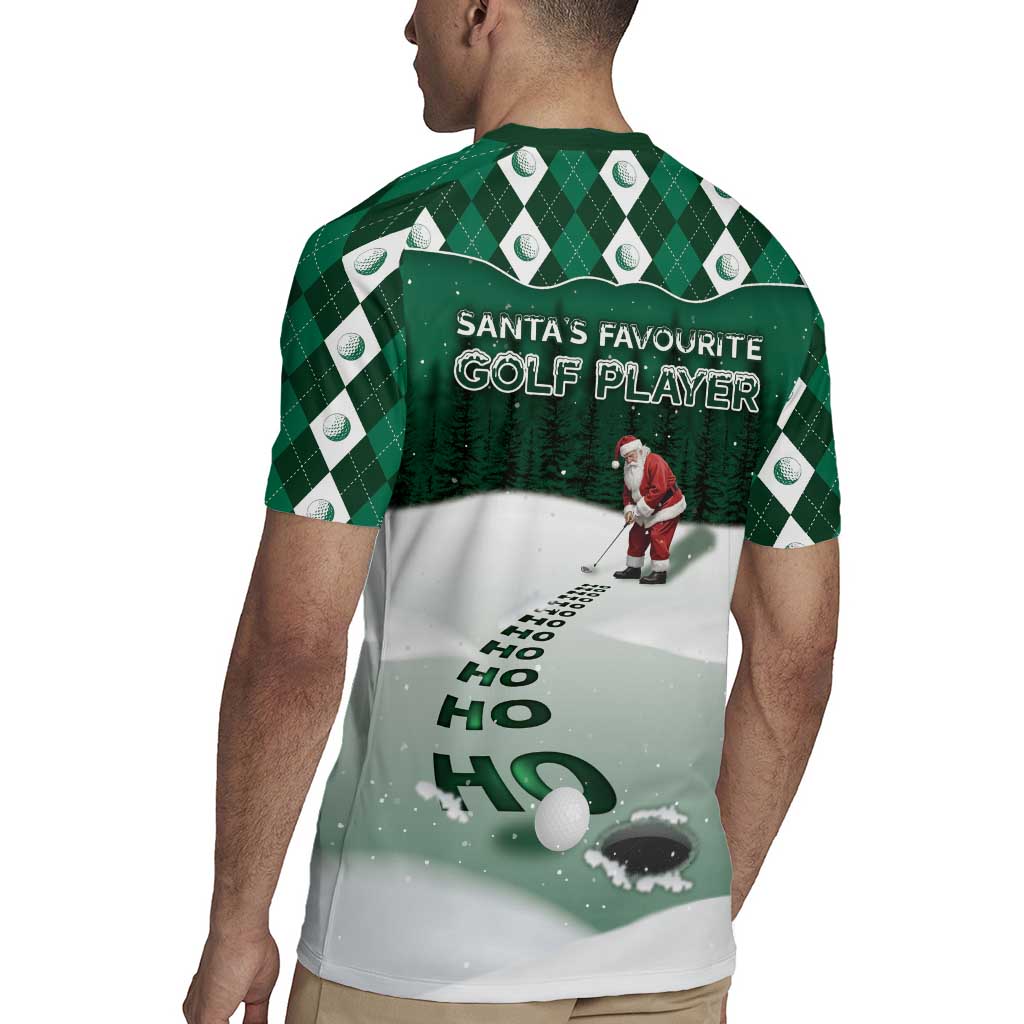 Golf Christmas Rugby Jersey Driving Home Fooore Xmas - Wonder Print Shop