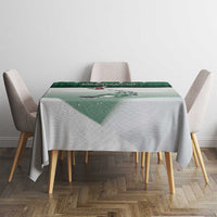 Golf Christmas Tablecloth Driving Home Fooore Xmas - Wonder Print Shop