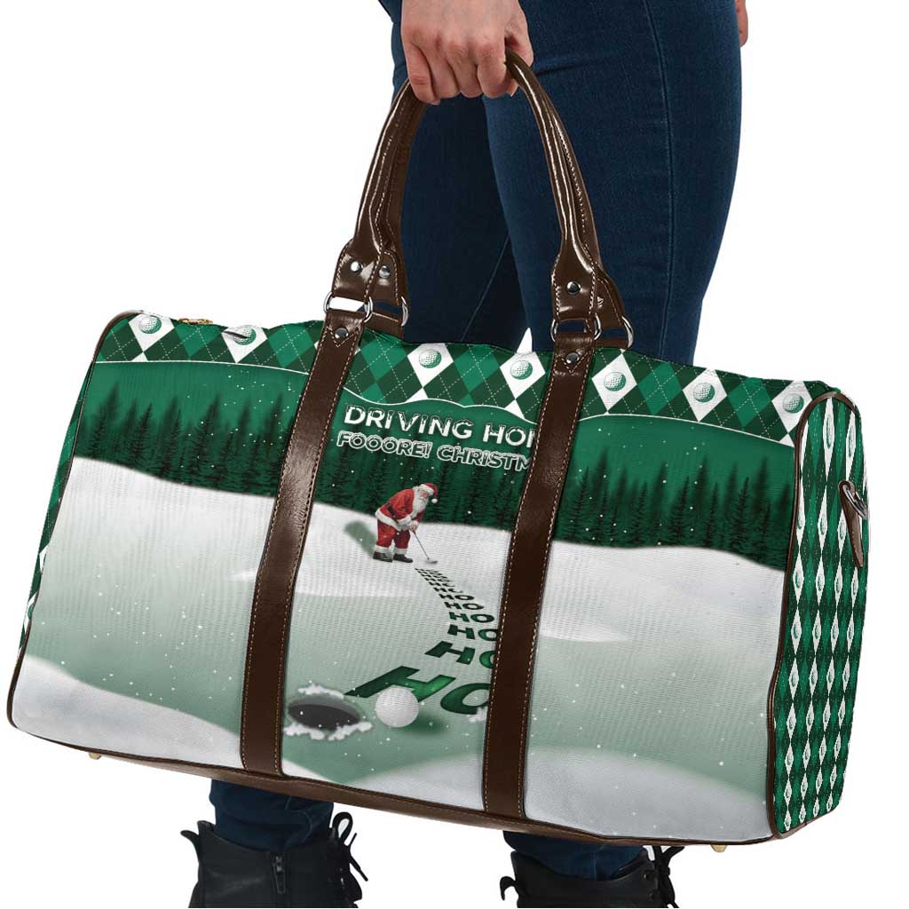 Golf Christmas Travel Bag Driving Home Fooore Xmas - Wonder Print Shop