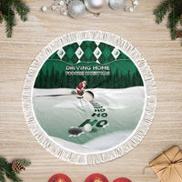 Golf Christmas Tree Skirt Driving Home Fooore Xmas - Wonder Print Shop