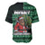 Bigfoot Christmas Baseball Jersey Squatching Through The Snow - Wonder Print Shop