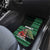 Bigfoot Christmas Car Mats Squatching Through The Snow - Wonder Print Shop