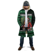 Bigfoot Christmas Cloak Squatching Through The Snow - Wonder Print Shop