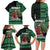 Bigfoot Christmas Family Matching Long Sleeve Bodycon Dress and Hawaiian Shirt Squatching Through The Snow - Wonder Print Shop