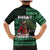 Bigfoot Christmas Family Matching Mermaid Dress and Hawaiian Shirt Squatching Through The Snow - Wonder Print Shop