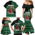 Bigfoot Christmas Family Matching Mermaid Dress and Hawaiian Shirt Squatching Through The Snow - Wonder Print Shop