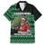 Bigfoot Christmas Family Matching Off The Shoulder Long Sleeve Dress and Hawaiian Shirt Squatching Through The Snow - Wonder Print Shop