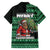 Bigfoot Christmas Family Matching Off The Shoulder Long Sleeve Dress and Hawaiian Shirt Squatching Through The Snow - Wonder Print Shop