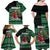 Bigfoot Christmas Family Matching Off Shoulder Maxi Dress and Hawaiian Shirt Squatching Through The Snow - Wonder Print Shop