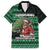 Bigfoot Christmas Family Matching Short Sleeve Bodycon Dress and Hawaiian Shirt Squatching Through The Snow - Wonder Print Shop