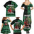 Bigfoot Christmas Family Matching Summer Maxi Dress and Hawaiian Shirt Squatching Through The Snow - Wonder Print Shop