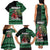 Bigfoot Christmas Family Matching Tank Maxi Dress and Hawaiian Shirt Squatching Through The Snow - Wonder Print Shop