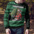 Bigfoot Christmas Ugly Christmas Sweater Squatching Through The Snow - Wonder Print Shop