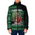 Bigfoot Christmas Padded Jacket Squatching Through The Snow - Wonder Print Shop