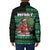 Bigfoot Christmas Padded Jacket Squatching Through The Snow - Wonder Print Shop