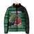 Bigfoot Christmas Padded Jacket Squatching Through The Snow - Wonder Print Shop