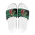 Bigfoot Christmas Slide Sandals Squatching Through The Snow - Wonder Print Shop