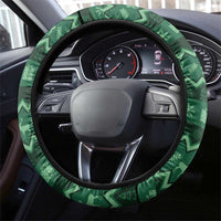 Bigfoot Christmas Steering Wheel Cover Squatching Through The Snow - Wonder Print Shop