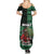 Bigfoot Christmas Summer Maxi Dress Squatching Through The Snow - Wonder Print Shop