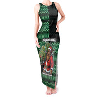 Bigfoot Christmas Tank Maxi Dress Squatching Through The Snow - Wonder Print Shop