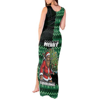 Bigfoot Christmas Tank Maxi Dress Squatching Through The Snow - Wonder Print Shop