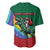 T Rex And Jesus Christmas Baseball Jersey Not Today Santa - Wonder Print Shop