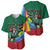 T Rex And Jesus Christmas Baseball Jersey Not Today Santa - Wonder Print Shop