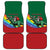 T Rex And Jesus Christmas Car Mats Not Today Santa - Wonder Print Shop