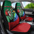 T Rex And Jesus Christmas Car Seat Cover Not Today Santa - Wonder Print Shop