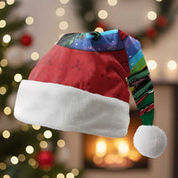 T Rex And Jesus Christmas Santa Hat Not Today Santa - Wonder Print Shop
