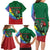 T Rex And Jesus Christmas Family Matching Long Sleeve Bodycon Dress and Hawaiian Shirt Not Today Santa - Wonder Print Shop