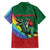 T Rex And Jesus Christmas Family Matching Off The Shoulder Long Sleeve Dress and Hawaiian Shirt Not Today Santa - Wonder Print Shop