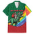 T Rex And Jesus Christmas Family Matching Off Shoulder Short Dress and Hawaiian Shirt Not Today Santa - Wonder Print Shop