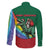 T Rex And Jesus Christmas Family Matching Off Shoulder Short Dress and Hawaiian Shirt Not Today Santa - Wonder Print Shop