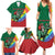 T Rex And Jesus Christmas Family Matching Summer Maxi Dress and Hawaiian Shirt Not Today Santa - Wonder Print Shop