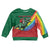 T Rex And Jesus Christmas Kid Ugly Christmas Sweater Not Today Santa - Wonder Print Shop